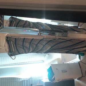 Long Striped Max Studio Dress